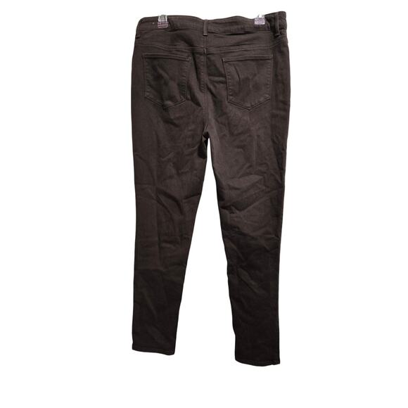 Chico Brown Denim Straight Leg Platinum Jegging Chico Size 1, US Size 12 - Picture 2 of 6